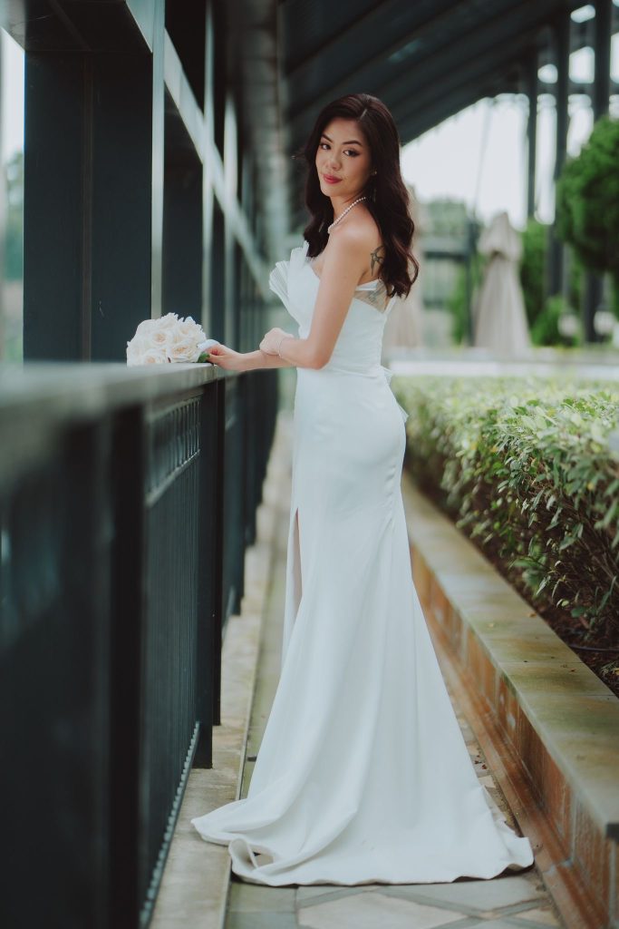 Li Sha wearing _ HEATHER